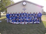 Memorial Middle School Football Most productive season in 9 years.